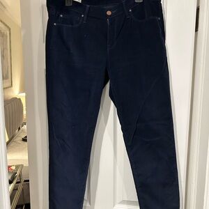 GAP 1969 velvet Navy Trousers